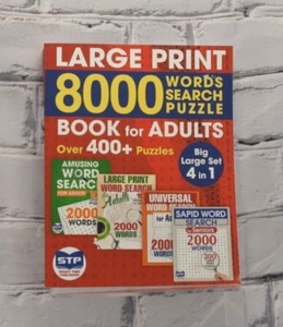 Large Print 8 000 Words Word Search Puzzle Book for A... by Publisher, Smart Tim - Imagen 1 de 4