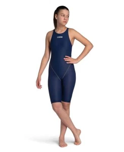 Traje de baño Arena Girls Powerskin ST Next Kneesuit aok00587775 azul marino - Imagen 1 de 9