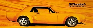 REPRODUCTION BF Goodrich Banner 1967 Mustang Coupe 21"x72" - Bild 1 von 3