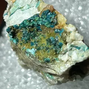 SPANGOLITA Brochantita Cuarzo Barita (TN) - Mina Mex-Tex, Bingham, Nuevo México - Imagen 1 de 7