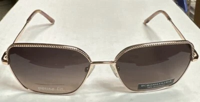 New BCBG MAXAZRIA Sizzling Rose Gold 53-15-130 Women's Sunglasses - Image 1 of 4