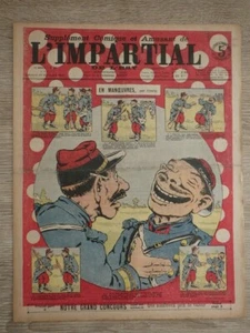 Rare L'IMPARTIAL DE L'EST (genre Le Rire / Assiette au Beurre) Nr 37 (1911)  - Picture 1 of 3