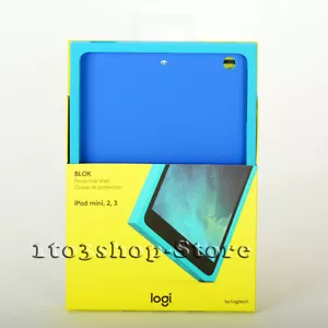 Logitech BLOK Protective Shell Case Cover for iPad Mini 2 iPad Mini 3 Teal/Blue - Picture 1 of 5