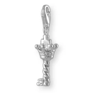 MELINA Charm Anhänger Crownkey Silber 925 - Bild 1 von 1