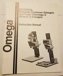Omega D5V/D5V-XL Universal Kondensator Vergrößerer Super Chromega Bedienungsanleitung - Bild 1 von 2