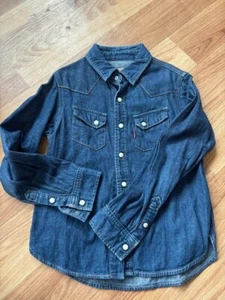 KAPITAL Indigo Denim Button-Up Jacket for Men Authentic Craftsmanship japan - Picture 1 of 4
