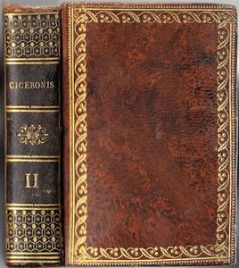 M. TULL. CICERONIS OPERA Recensione Joseph Vict. LE CLERC Edit J.A AMAR 1824 T11 - Picture 1 of 12