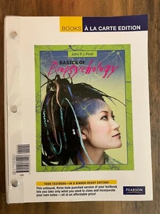 Basics of Biopsychology by John P. J. Pinel (A La Carte Edition) with CD - Bild 1 von 3