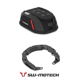 SW Motech Micro Pro Motorcycle Tank Bag & Tank Ring - BMW R1250 GS Adventure - Picture 1 of 9