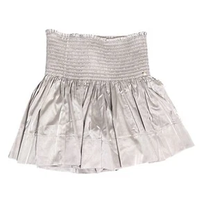 Neu mit Etikett Natural Life taupe Satin Gänseblümchen Skort gesmokte Taille Größe Small - Bild 1 von 11