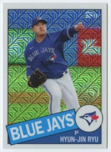 2020 Topps Update Silver Packs Refractors #CPC-15 Hyun-Jin Ryu Toronto Blue Jays - Picture 1 of 2