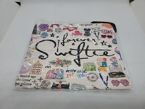 New Taylor Swift Makeup/Pencil Bag Dual-sided,FOREVER SWIFTIE - Picture 1 of 3