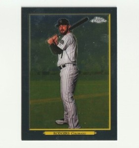 2020 Topps Turkey Red 2020 Chrome Brendan Rodgers Colorado Rockies #TRC-31