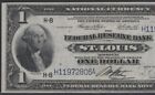 1918 $1 🇺🇸 (( INCREDIBLE )) Federal Reserve Note (( St. Louis )) Crisp & Sharp