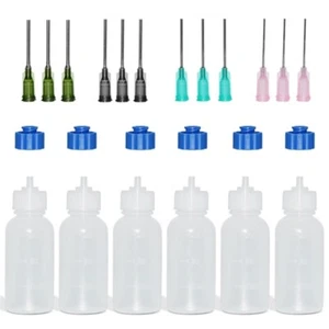 30ml Squeeze Dispensing Bottles with Precisions Tips for Electronic Maintenance - Picture 1 of 8