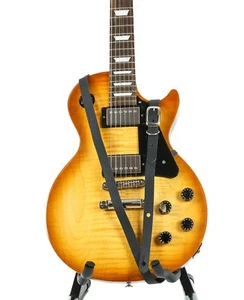 Schmaler Gitarrengurt Punk Rock Stil Schnalle echtes Rindsleder Handarbeit USA - Bild 1 von 4