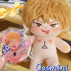 Motosega Uomo Denji 20cm Peluche Bambola Vestire Giocattolo Peluche Anime Regalo - Foto 1 di 2