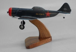 Yak-50 Yakovlev Russia Airplane Desk Wood Model Big New - Picture 1 of 1