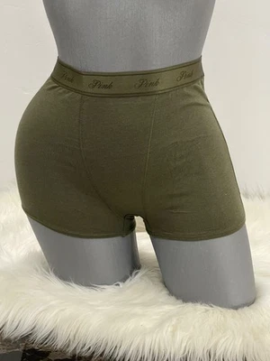 Calcinha calcinha masculina cintura alta algodão logotipo algodão Victoria’s Secret. Novo com etiquetas - Imagem 1 de 4