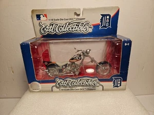Ertl Collectibles OCC Chopper Die Cast Motorcycle MLB Baseball DETROIT TIGERS - Picture 1 of 16