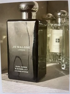 Jo Malone London Dark Amber & Ginger Lily Cologne Intense 3.4 fl.oz./100 ml. - Picture 1 of 2