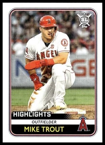 2020 Topps Big League #293 Mike Trout Los Angeles Angels - Picture 1 of 2
