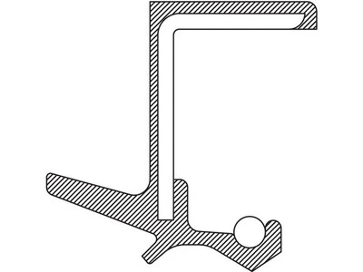 Sello de eje de salida de transmisión automática izquierdo para Toyota Corolla 2009-2017 25221JCDP 2013 Foto 1 de 2
