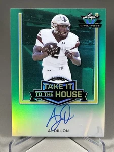 Leaf Valiant TH-AJD AJ Dillon 2020 automático llévalo a la casa 10/75 (RC) Packers - Imagen 1 de 3