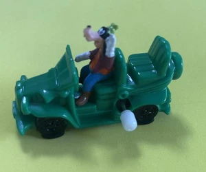 1991 Burger King Kids Club: Goofy in Green Car Wind-up Toy - Picture 1 of 5