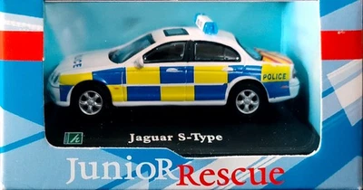 Cararama Junior Rescue 1:72 Scale  Jaguar S-Type - Police  BNIB - Image 1 of 4