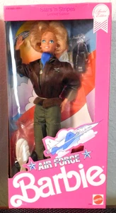 Barbie de colección 1990 Stars 'n Stripes Air Force #3360 Mattel edición especial nueva en caja original - Imagen 1 de 2
