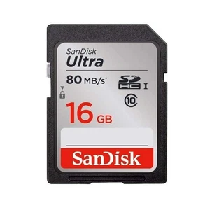 SanDisk Ultra 16GB SDHC Class 10/UHS-1 Flash Memory Card Speed Up To 30MB/s- - Picture 1 of 2