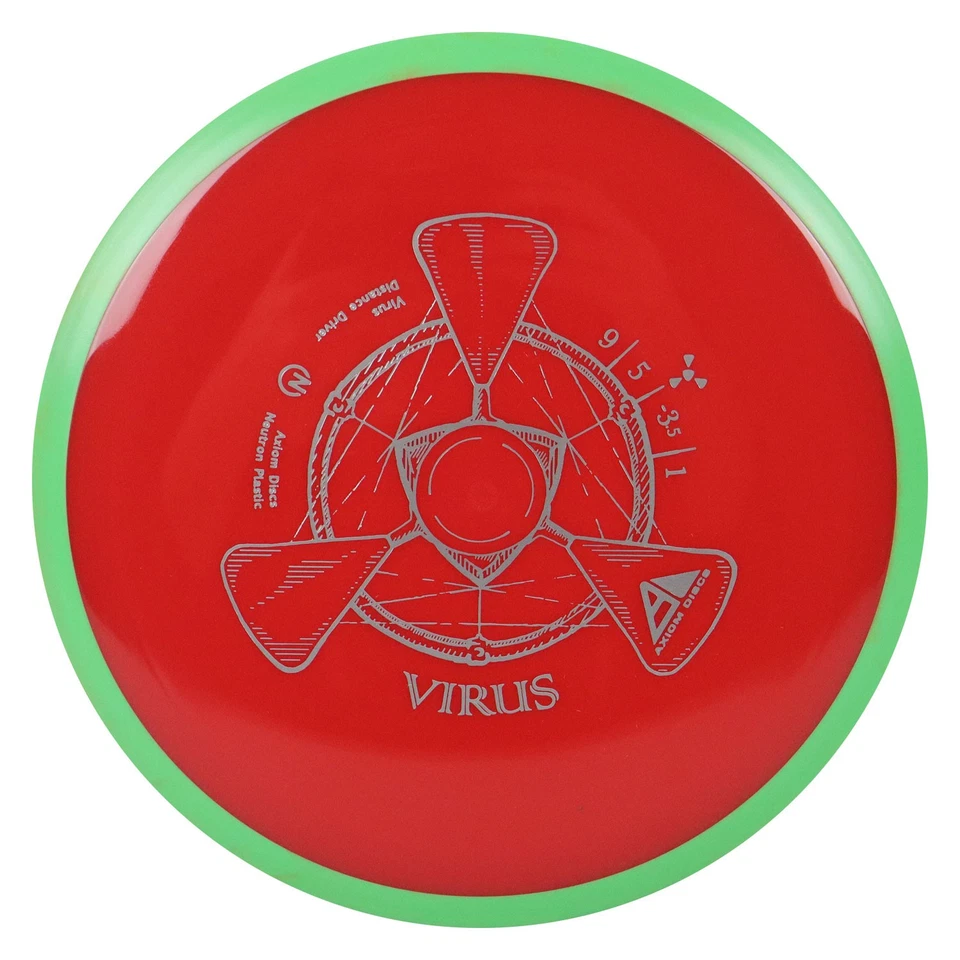 Axiom Disc Golf Neutron Virus Distance Driver 9/5/-3.5/1 - Choose Exact - Image 1 of 1