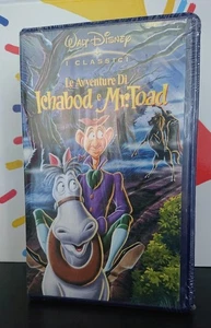 Le Avventure Di Ichabod E Mr. Toad Walt Disney VHS VS 5147 NUOVA SIGILLATA - Picture 1 of 18