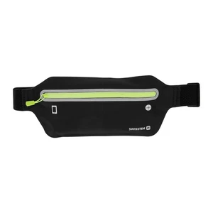Banane Sport Universel avec Poche Zippée Réglable Etanche Swissten Noir - Afbeelding 1 van 6