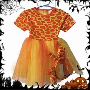 New With Tags 2 Piece Giraffe Halloween Costume 3-6M Infant Girl - Picture 1 of 10