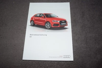 Betriebsanleitung Bedienungsanleitung Audi Q3/RS Q3 11/2016 neuwertig/unbenutzt - Bild 1 von 4