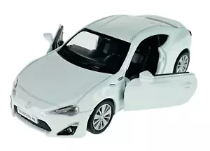 RMZ City TOYOTA 86 GT86 WHITE 12,5cm DIE CAST METAL MODEL NEW IN BOX - Picture 1 of 6