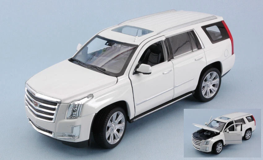 Welly CADILLAC ESCALADE WHITE 1:24 - Immagine 1 di 1