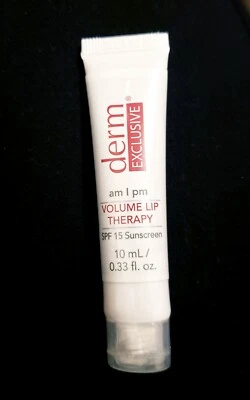 Derm Exclusive AM/PM VOLUME LIP THERAPY 0.33 fl oz SPF 15 Sealed! SEE DETAILS - Image 1 of 3
