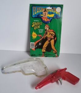1981 Vintage JA-RU Flash Gordon Sparkle Gun Rare Retro Sci Fi