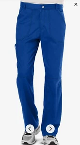 Pantalones Médicos Cherokee Workwear Revolution Para Hombre Frente con Mosca Estilo Real-WW140 ¡NUEVOS CON ETIQUETAS! - Imagen 1 de 2