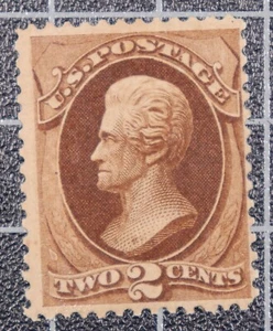 Scott 146 - 2 Cents Jackson - OG MH - Nice Stamp - SCV - $325.00 - Picture 1 of 2