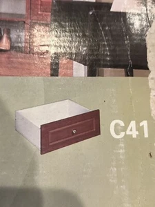 Kit de cajón de terminación Closetmaid C41 se adapta a C1 cajón de criada armario cerezo oscuro - Imagen 1 de 7