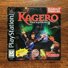 Kagero Deception II 2 PS1 Playstation 1 PS One Instruction Manual Only