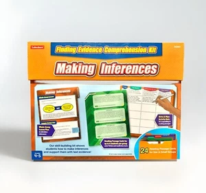 NEW Lakeshore MAKING INFERENCES Finding Evidence Comprehension Kit Grades 4-5 - Picture 1 of 17