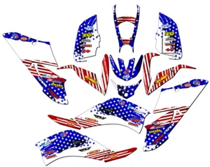 Kit de Gráficos Senge Todos los Años RAPTOR 125 MERICA USA Compatible con Yamaha - Imagen 1 de 7