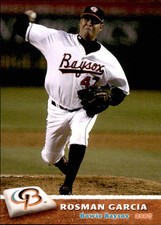 2007 Bowie Baysox Grandstand #11 Rosman Garcia San Joaquin Venezuela VZ Card