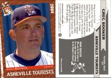 Greg Booker 2004 Grandstand Asheville Tourists #NNO Card *AutographDen*