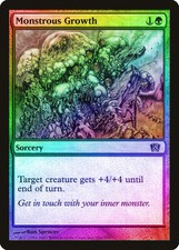 Monstrous Growth FOIL 8th Edition NM Green Common MAGIC MTG CARD ABUGames